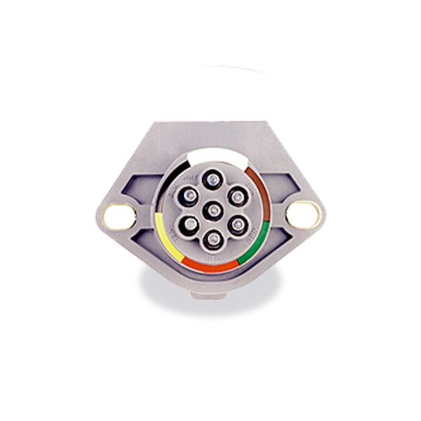 7-Way Socket - Push Terminals